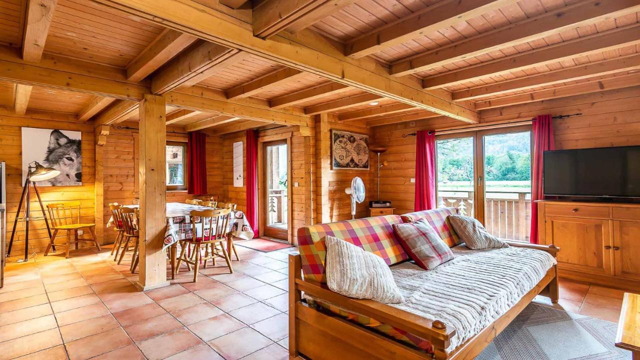Bois De Champelle- 94 Magnifique Chalet-10 Pers Morillon Exterior photo