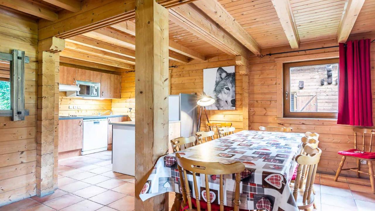 Bois De Champelle- 94 Magnifique Chalet-10 Pers Morillon Exterior photo